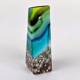 3D Aquascape Tower Pendant, Ocean Beach Necklace