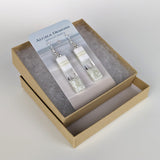 White Cream Seascape Dangle, Handmade Fused Dichroic Glass Beach Ocean Earrings