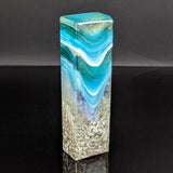 Glacier Falls - Glass Sculpture
