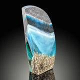 Winter Shorebreak - Glass Sculpture