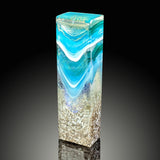 Glacier Falls - Glass Sculpture