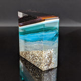 Amber Waves - Glass Sculpture
