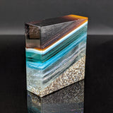 Amber Waves - Glass Sculpture