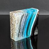 Amber Waves - Glass Sculpture