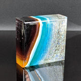 Amber Waves - Glass Sculpture