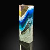 Sunset Wave - Glass Sculpture