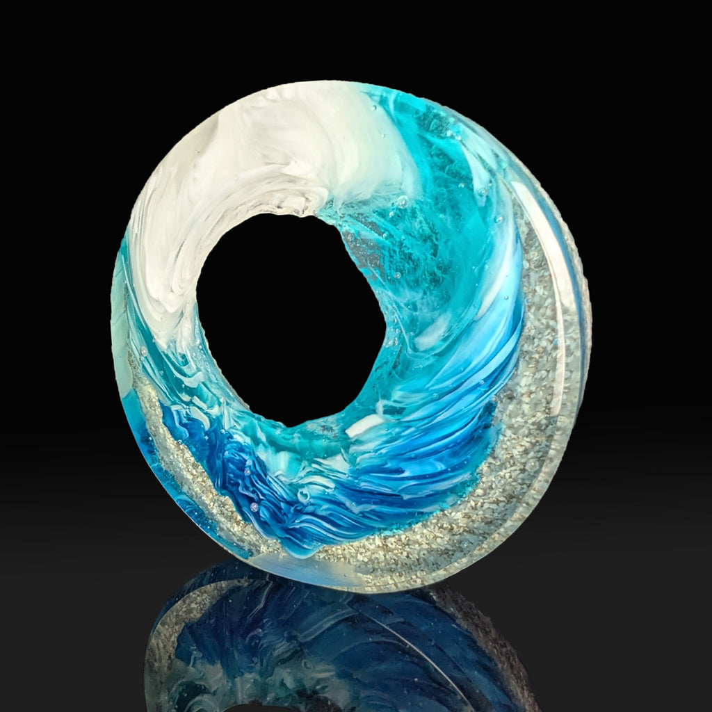 Aqua Blue Vortex II