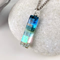 Small 1.5 Inch Aquascape Necklace - Assorted 6-PACK