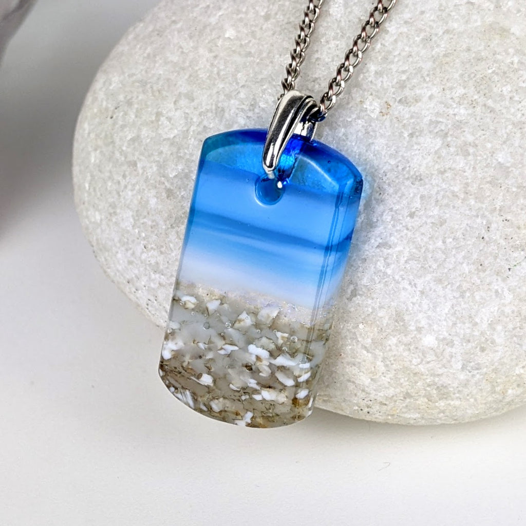 Medium 1.5 Inch Aquascape Necklace - Assorted 10-PACK