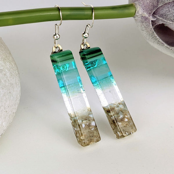 アクセサリー Organic motif Glass Earrings - clear PXL_20220613_225949342_grande.