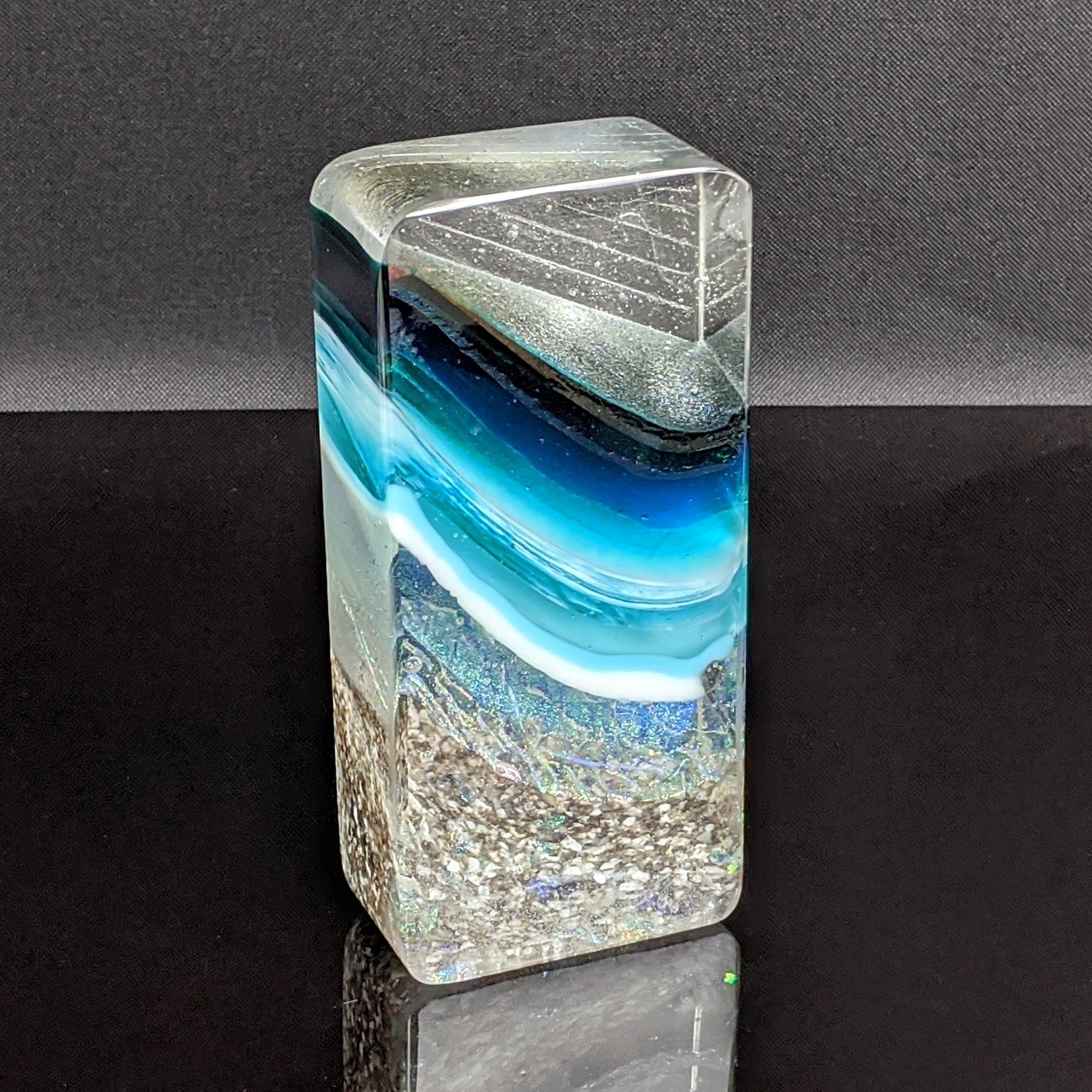 Left Hander - Glass Sculpture